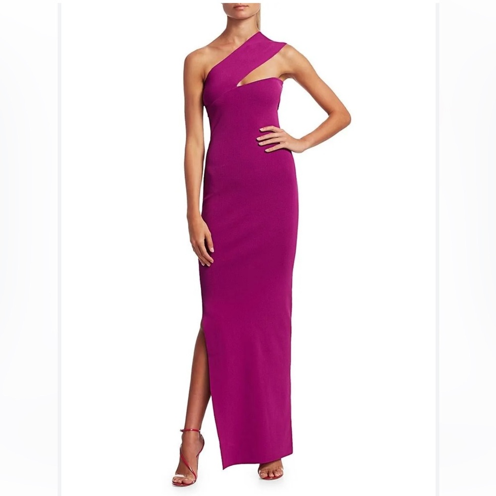 Solace London Lavena One-Shoulder Maxi Dress